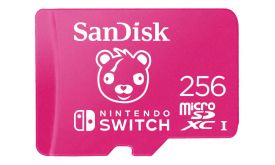 Sandisk MicroSDXC Nintendo Switch 256GB, 100/90MB/s Fortnite Edition memóriakártya (215473)